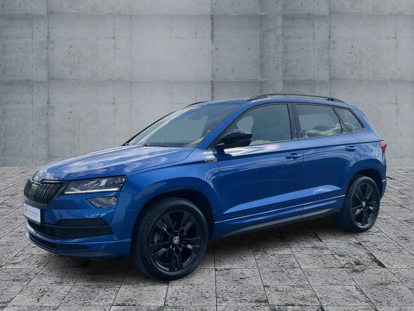 Skoda Karoq 2.0 TDI 4x4 DSG SPORTLINE LED+NAVI+GRA+AHK Bleu - 2
