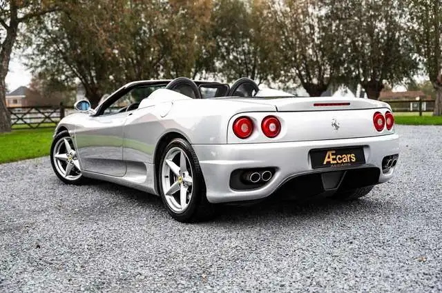 Ferrari 360 F360 MODENA / SPIDER / F1 - V8 / FULL SERVICE / SPORT BUTTON / ARGENTO NÜRBURGRING