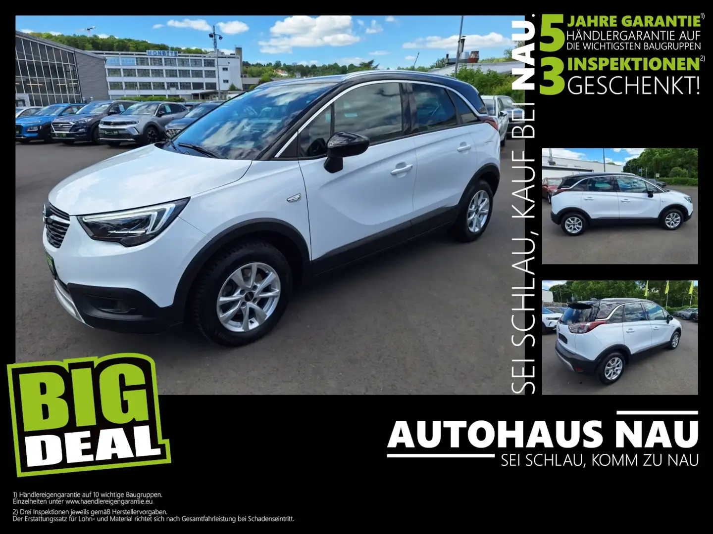 Opel Crossland 1.2 Innovation Weiß - 1