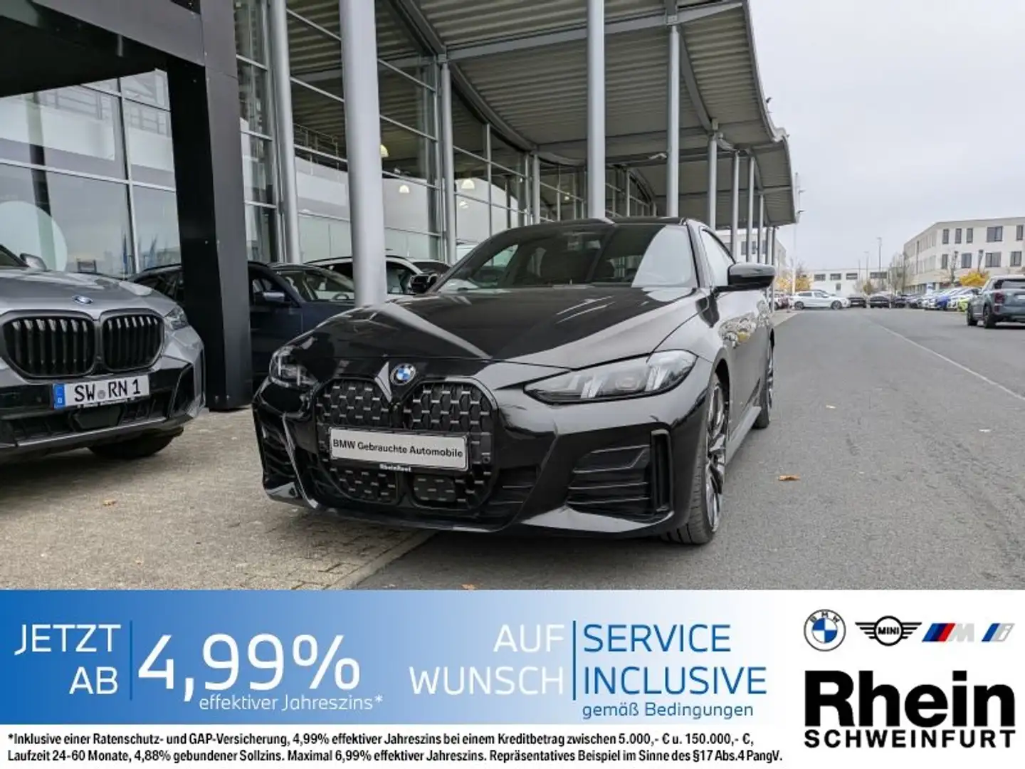 BMW 430 d xDrive Gran Coupé M Sport Leder. AHK. LED. Schwarz - 1