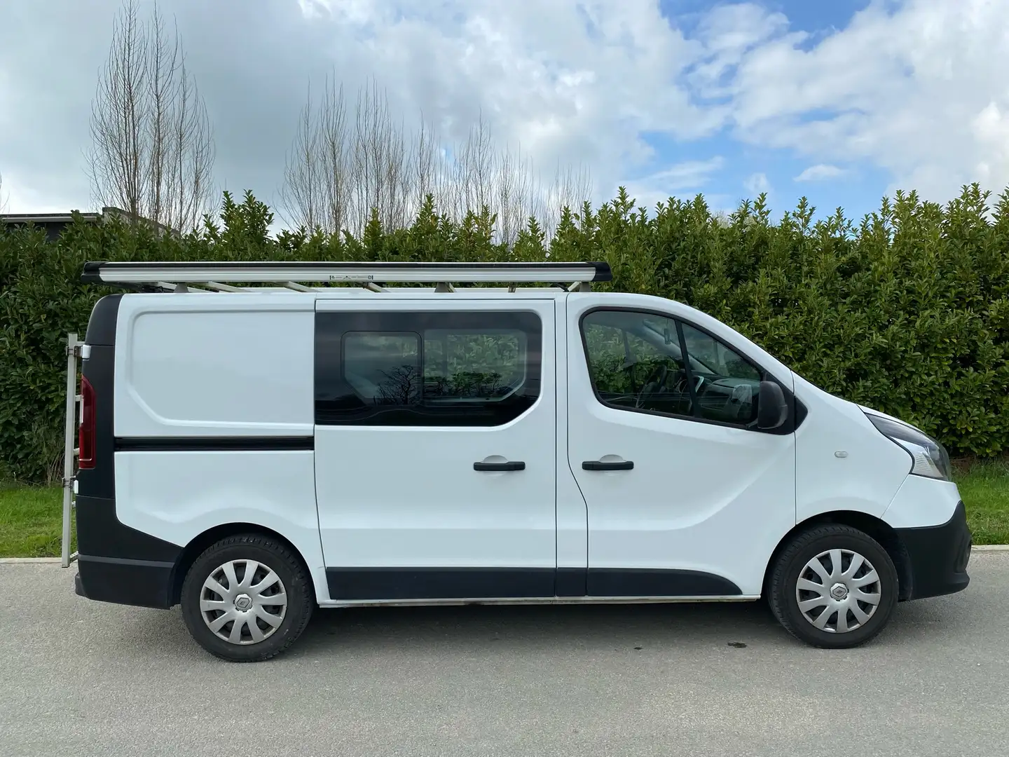 Renault Trafic 1.6 Dci -D.Cabine 6pl -Airco-13.950€+btw+tva Wit - 2