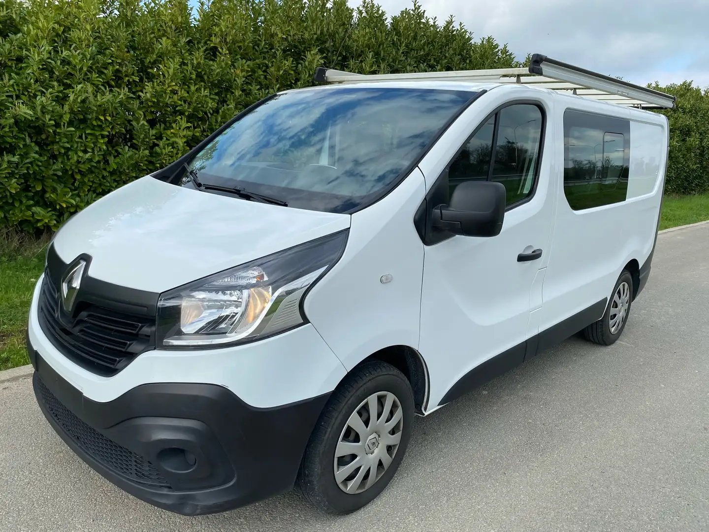 Renault Trafic 1.6 Dci -D.Cabine 6pl -Airco-13.950€+btw+tva Wit - 1