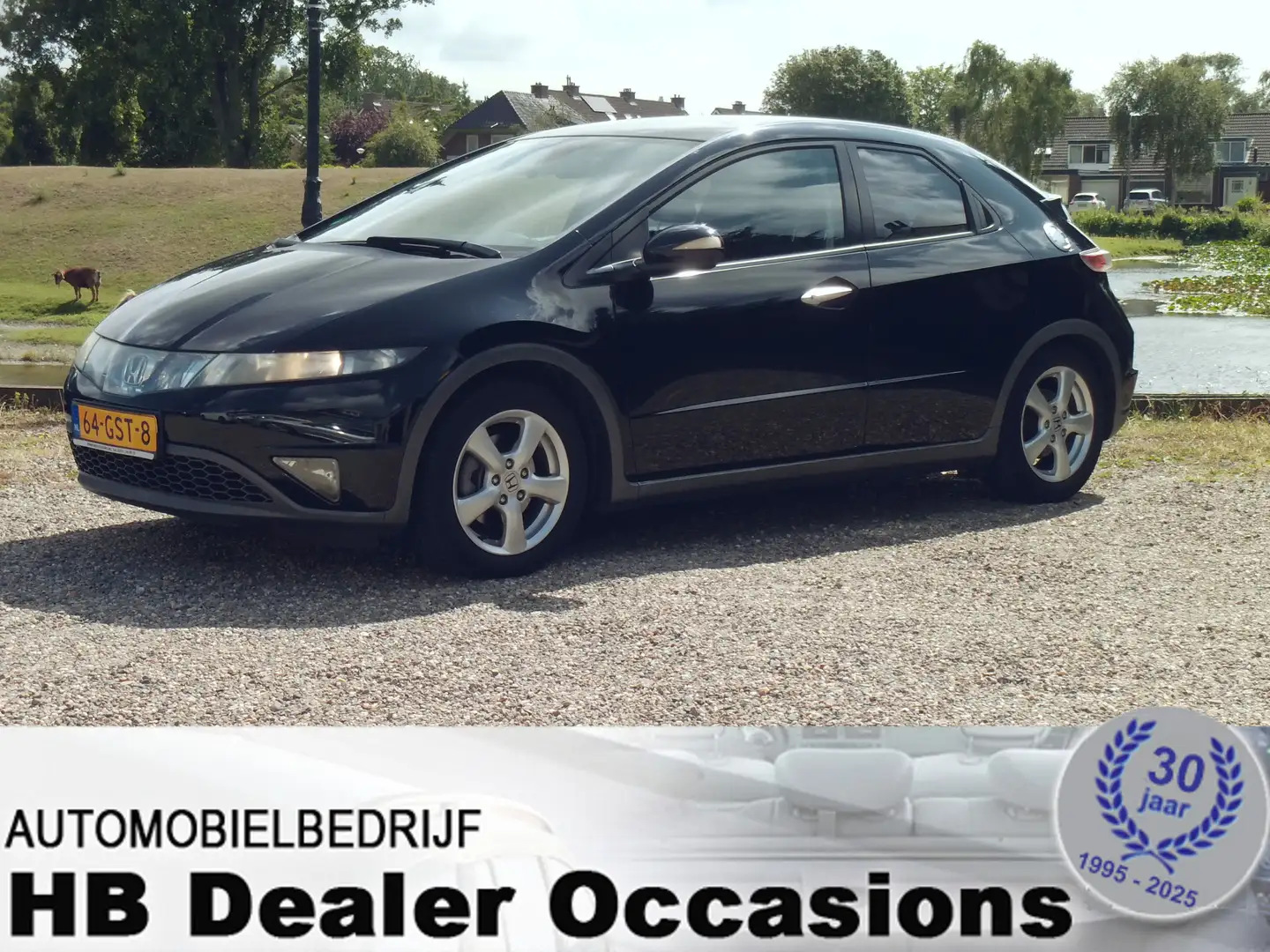 Honda Civic 1.4 Comfort - Airco - 6 Bak Noir - 1