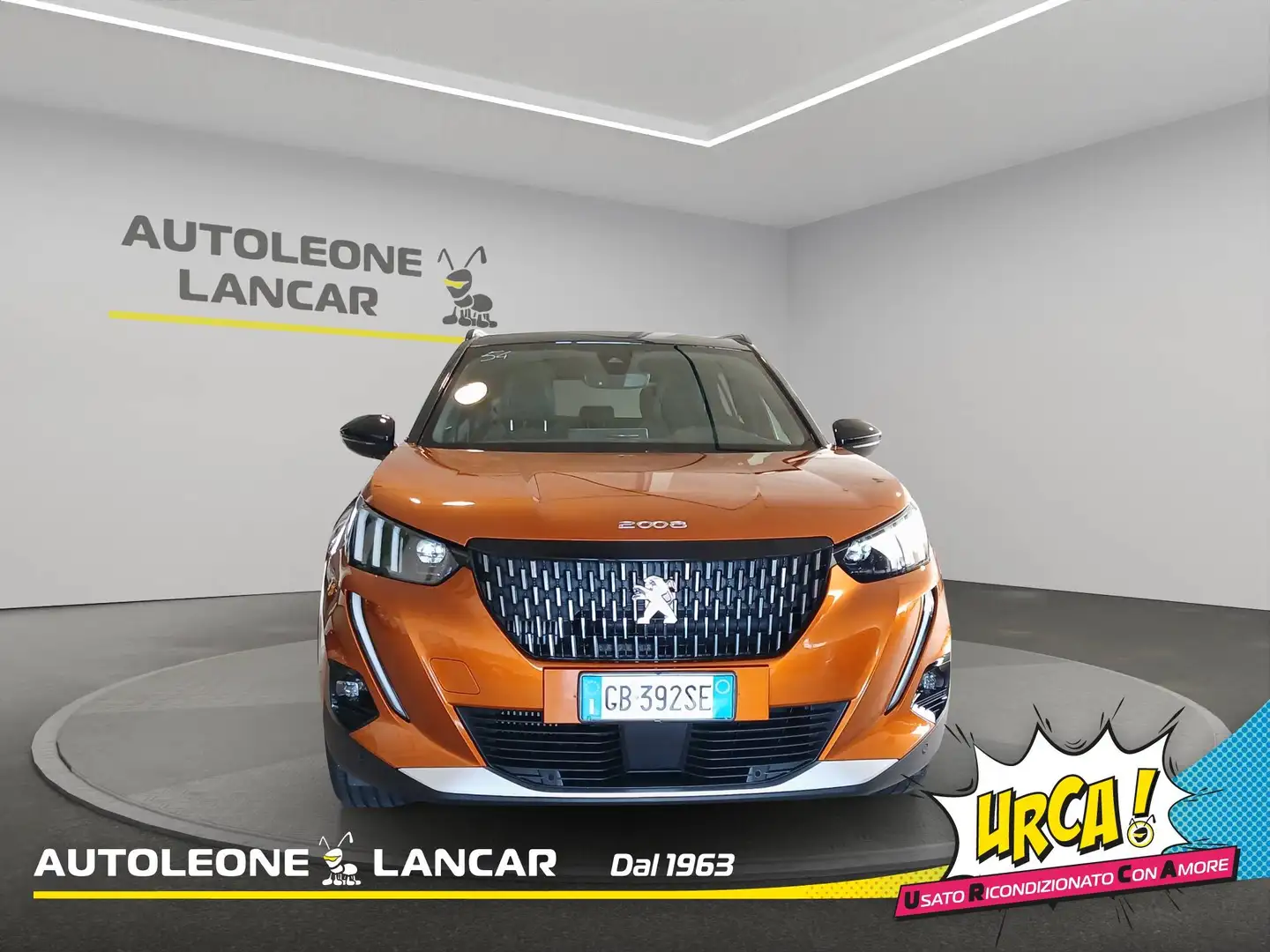 Peugeot 2008 1.2 Puretech Turbo GT EAT8 155cv Arancione - 2