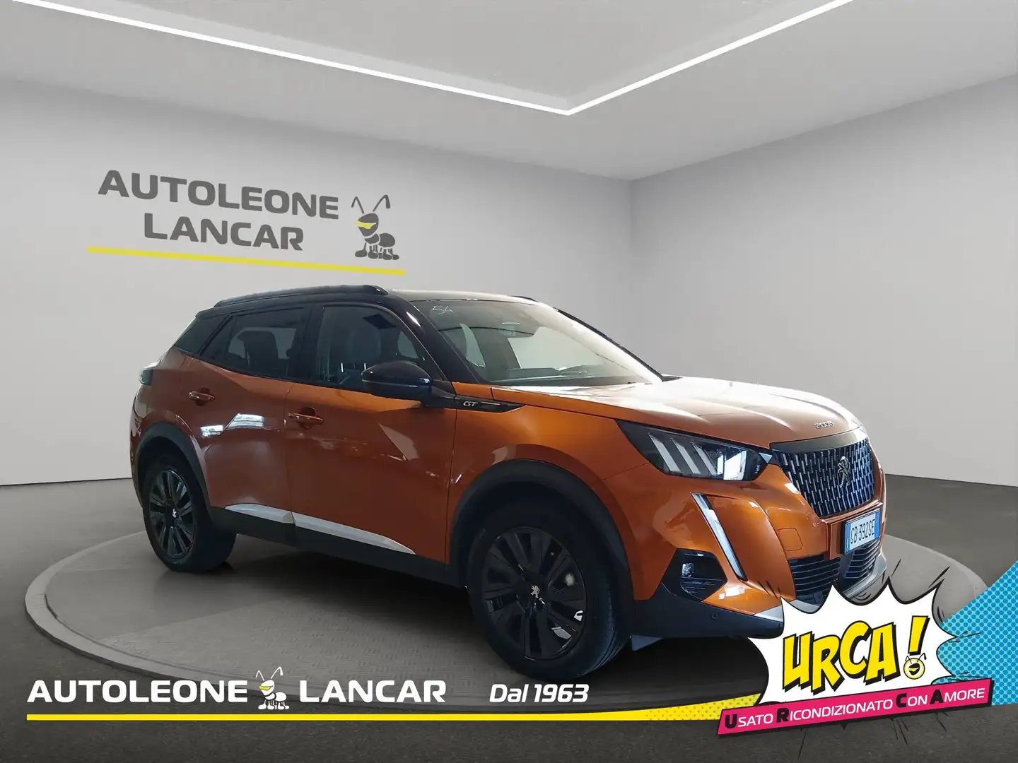 Peugeot 2008 1.2 Puretech Turbo GT EAT8 155cv Arancione - 1