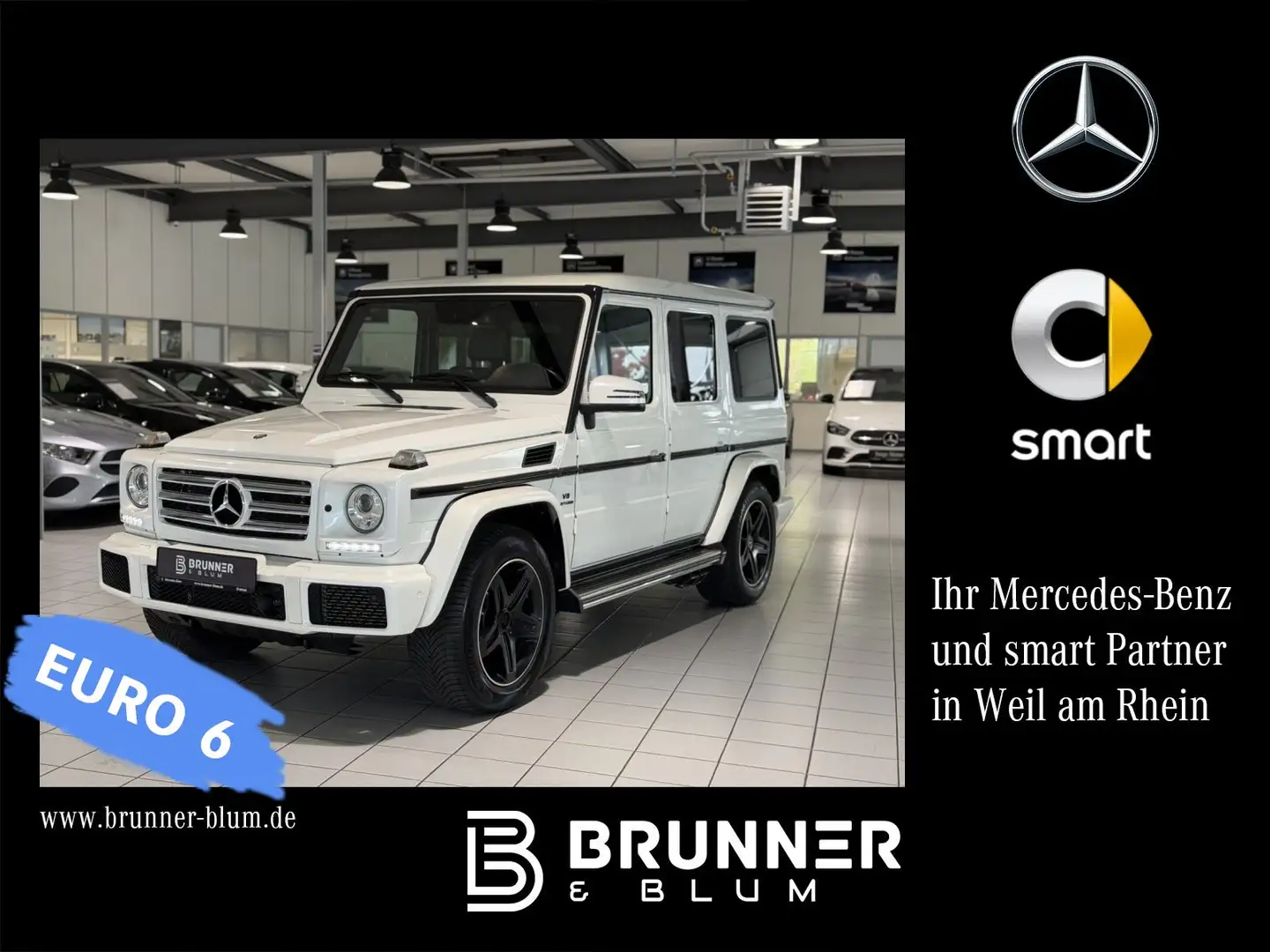 Mercedes-Benz G 500 G 500 AMG,Comand,Standheizung,Harman Kardon,AHK BC Wit - 1