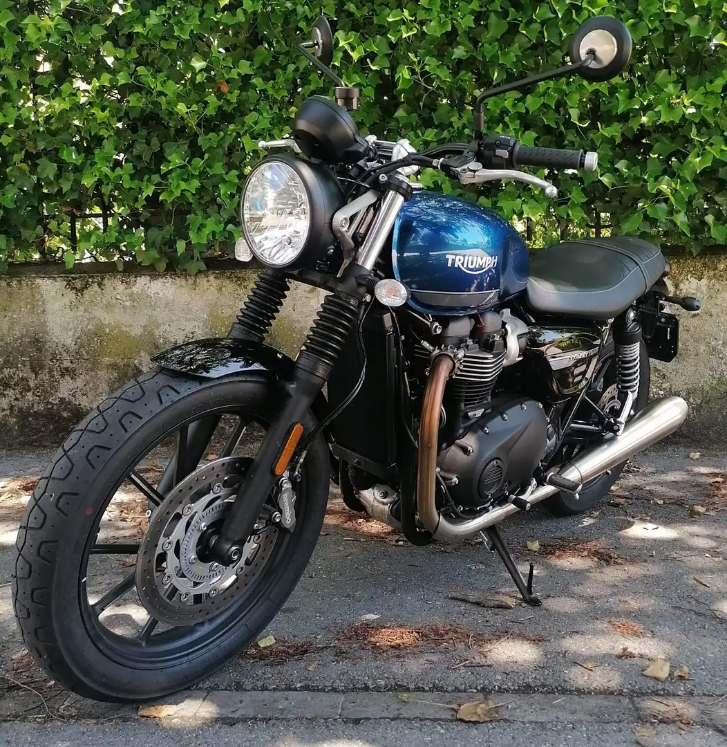Triumph Speed Twin Albastru - 1