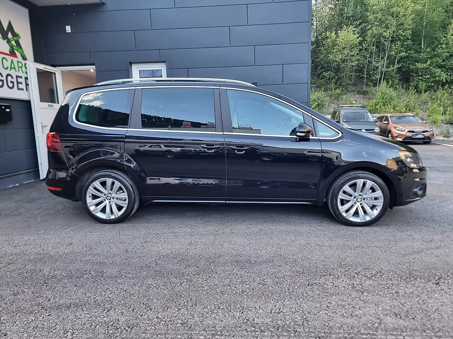 SEAT Alhambra GT 2,0 TDI CR**NAVI**PANORAMA**ab193€mtl.** Schwarz - 2
