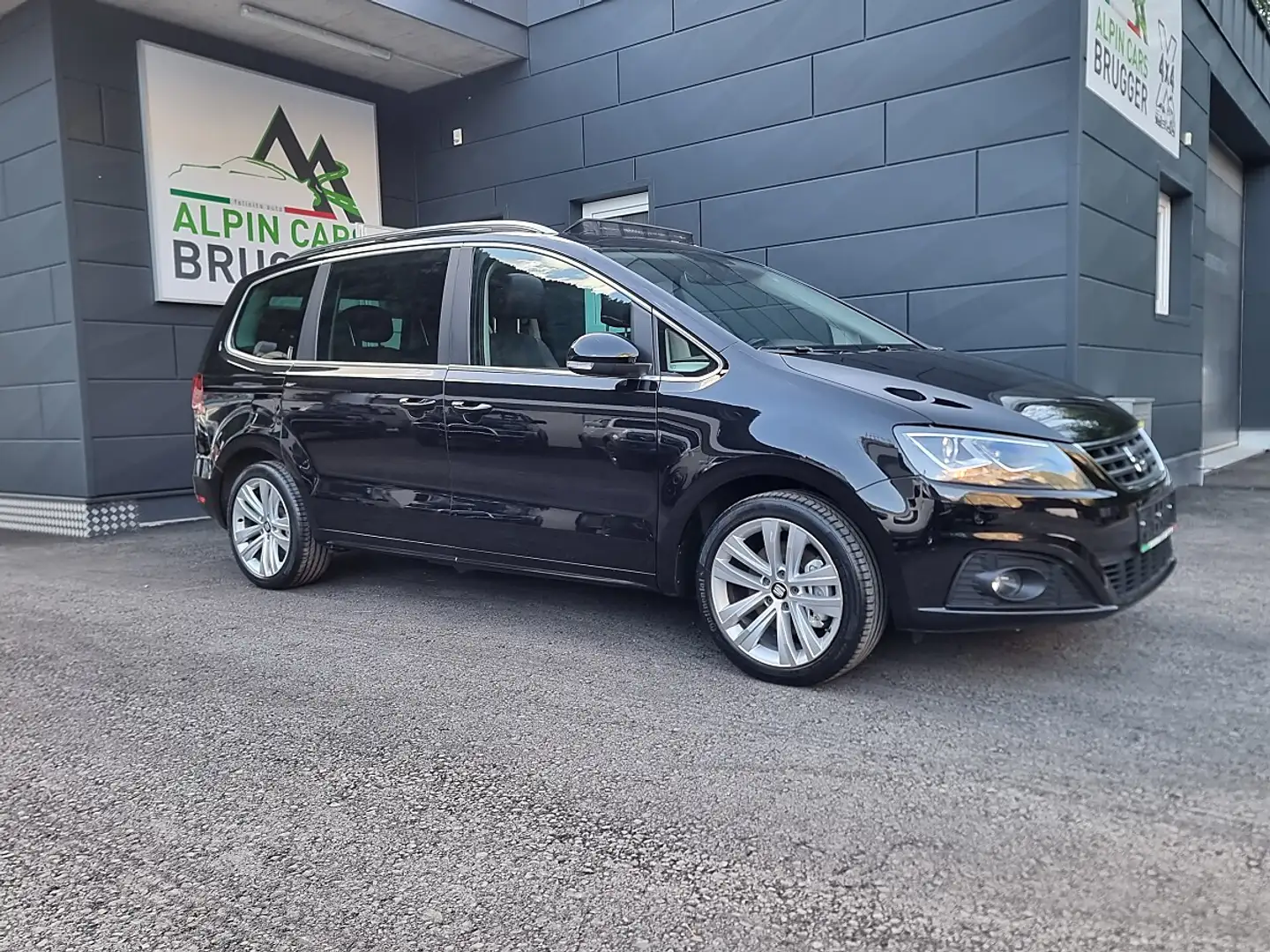 SEAT Alhambra GT 2,0 TDI CR**NAVI**PANORAMA**ab193€mtl.** Schwarz - 1