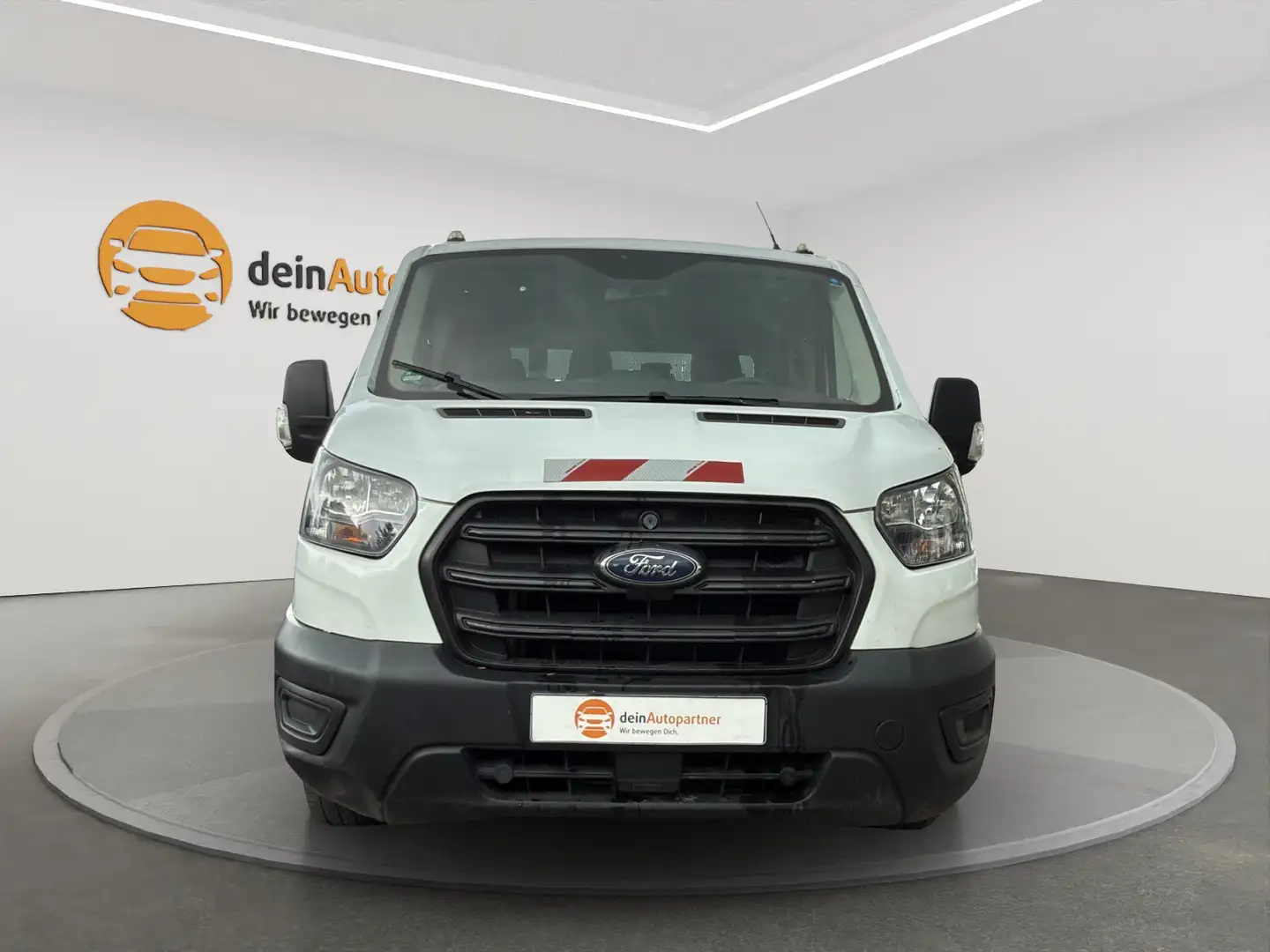 Ford Transit Pritsche 310 L2 Doppelkabine /Klima /AHK/7-Sitzer/ Weiß - 2