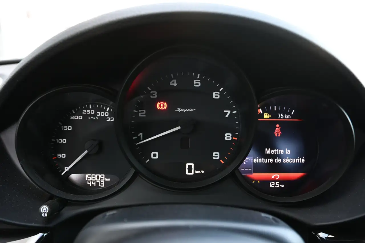 Porsche 718 Spyder снимка Porsche 718 Spyder