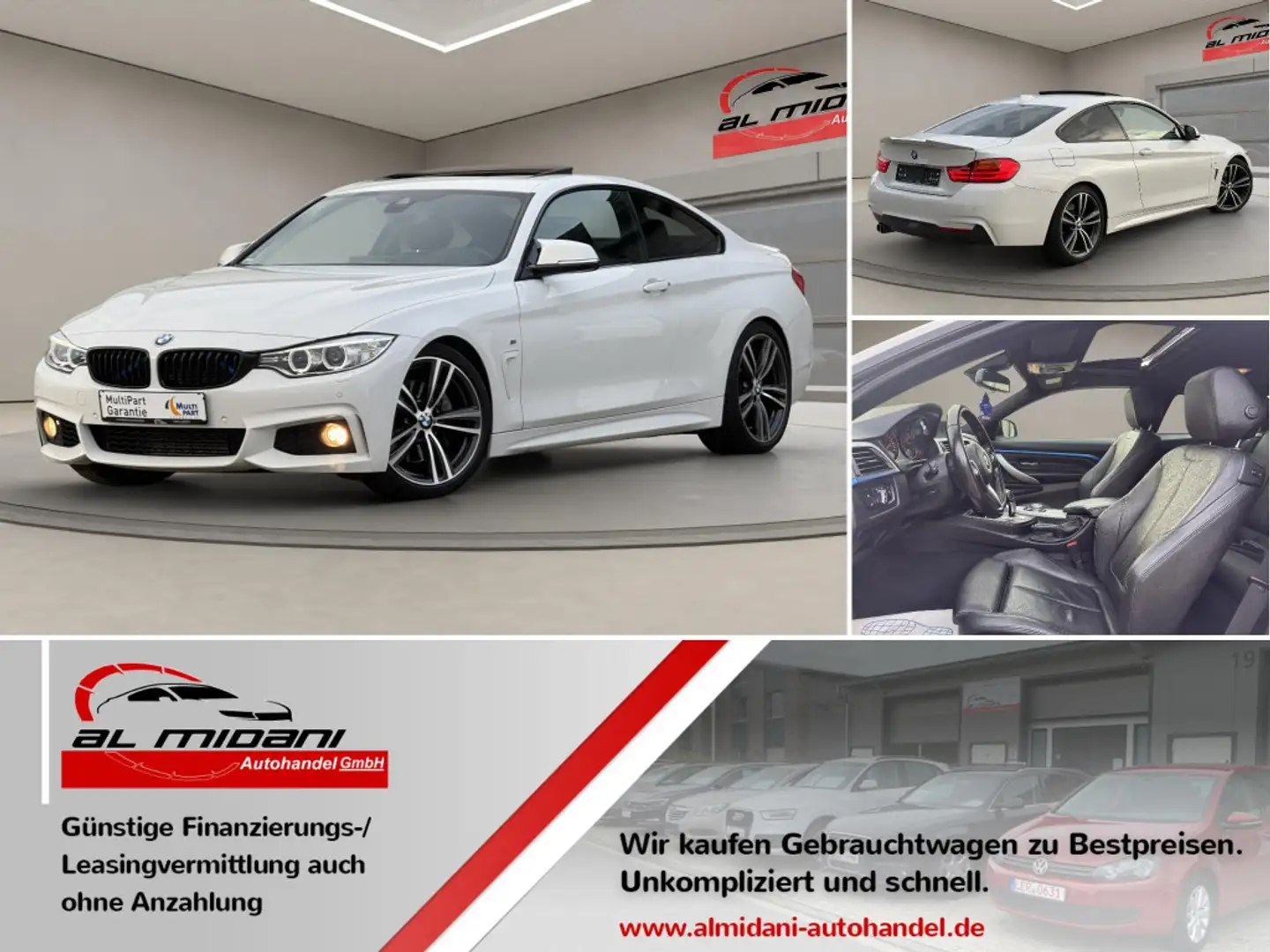 BMW 435 d xDrive M Sport Weiß - 1