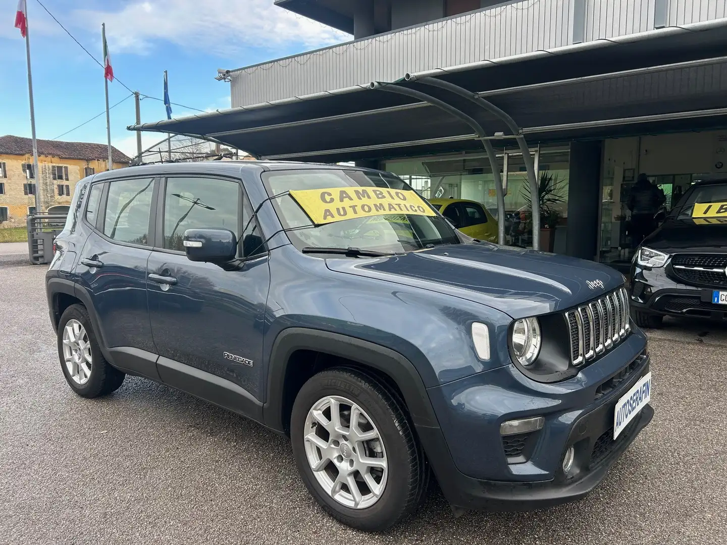 Jeep Renegade Renegade 2019 1.3 t4 Longitude 2wd 150cv ddct Blu/Azzurro - 1