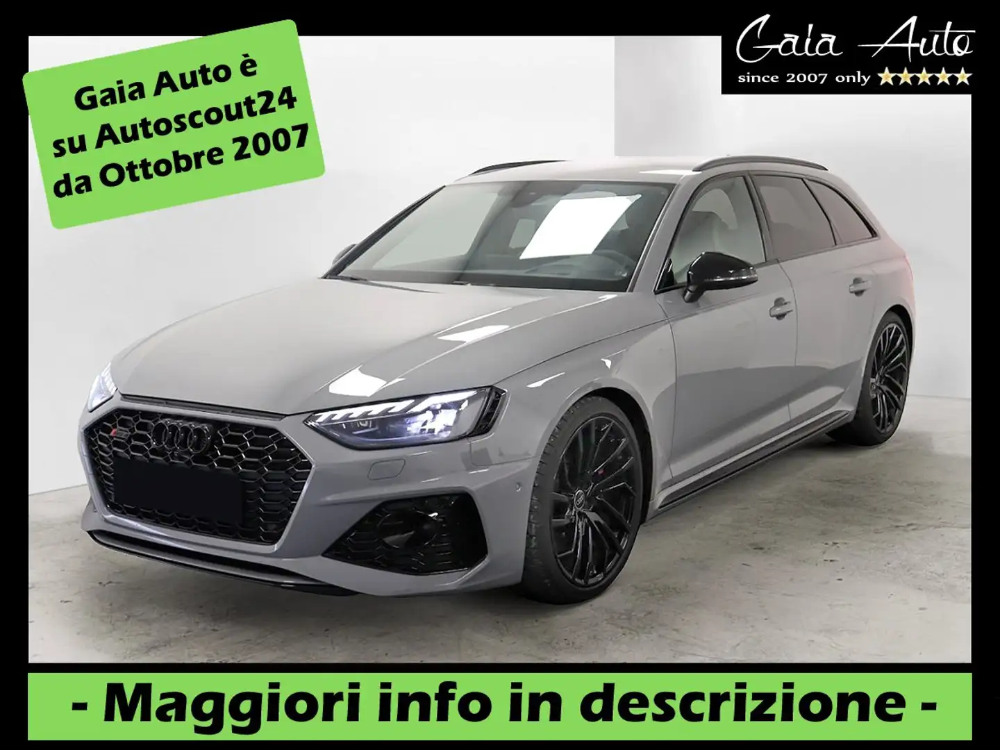Audi RS4 Avant 2.9 TFSI quattro 450cv tiptronic Gris - 1