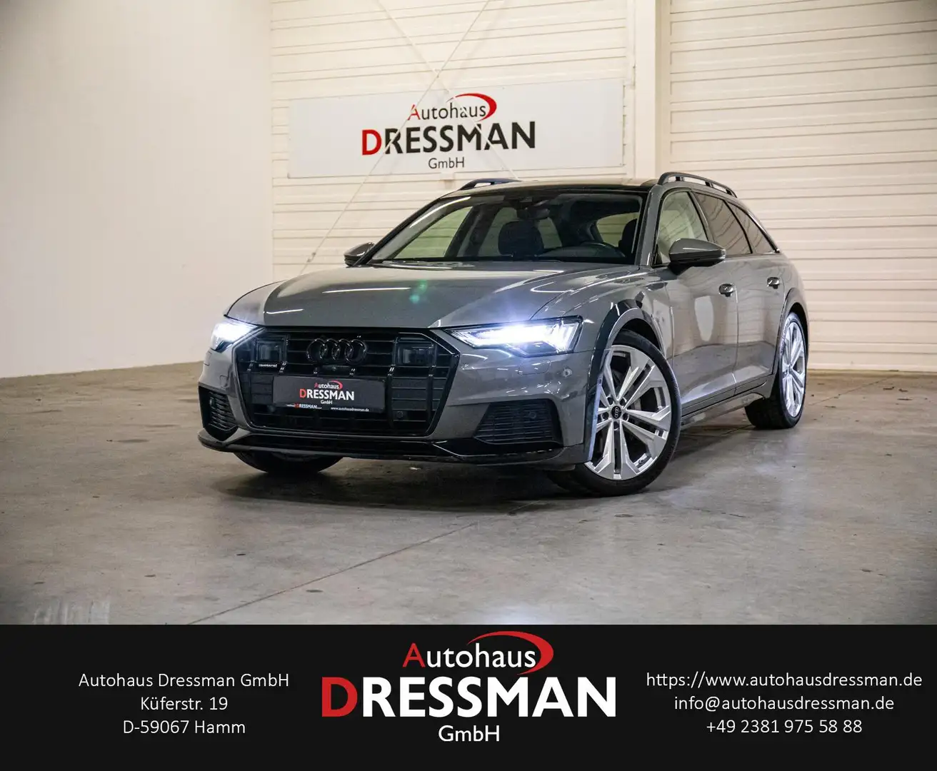 Audi A6 allroad 50 TDI ACC PANO MATRIX B&O 360° AHK Gri - 1