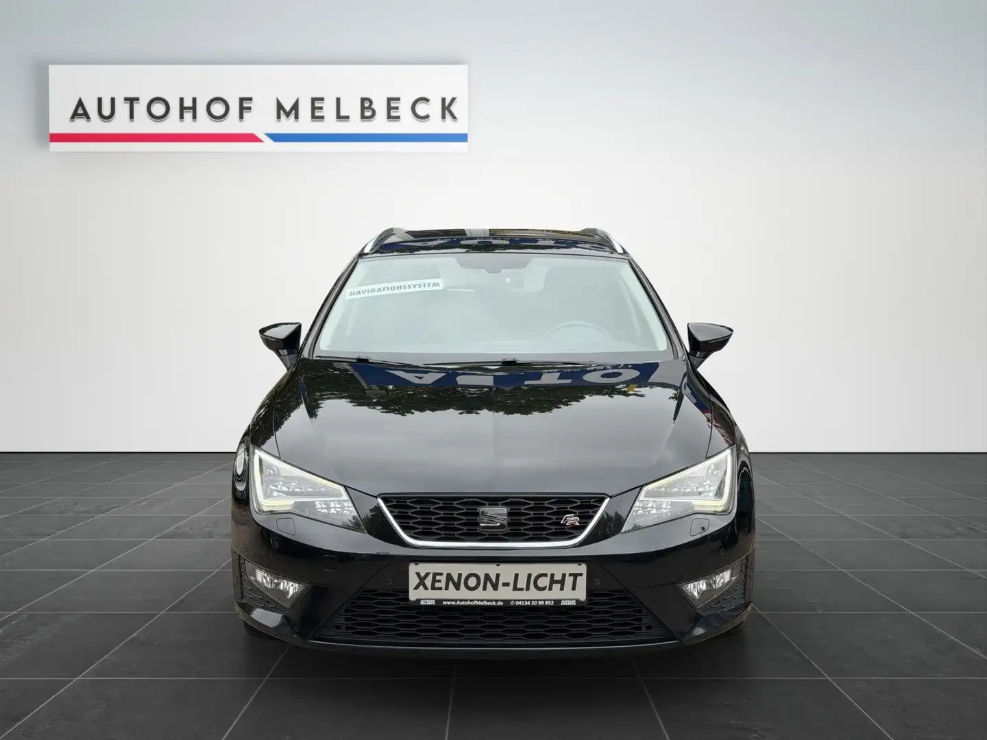 SEAT Leon ST FR *BI-XENON*NAVI*TEILLEDER*S-HEFT*PDC* Schwarz - 2