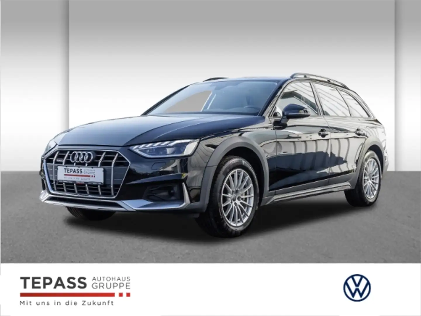 Audi A4 allroad quattro 40 TDI MATRIX AHK STHZ Zwart - 1
