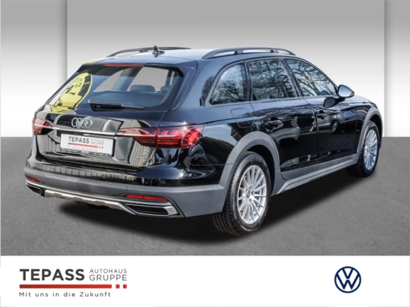 Audi A4 allroad quattro 40 TDI MATRIX AHK STHZ Zwart - 2