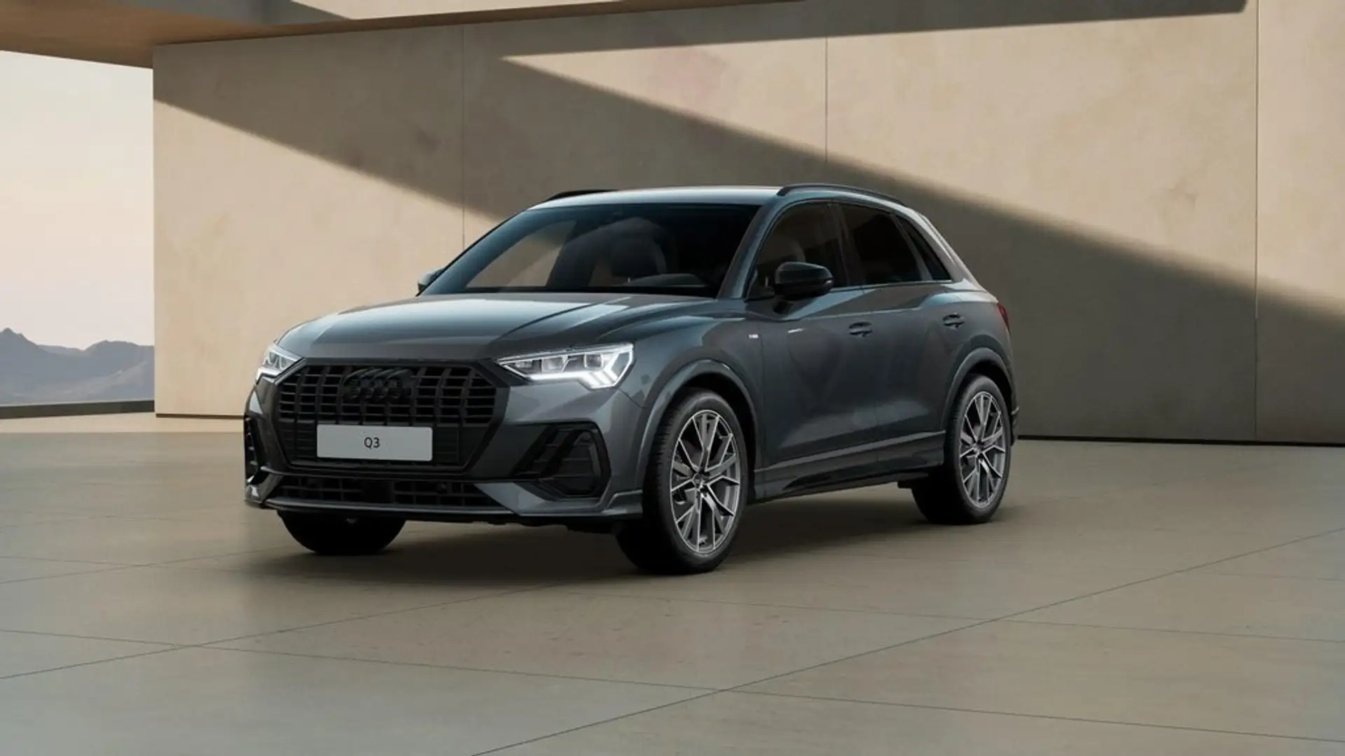 Audi Q3 35 TDI Black line S tronic 110kW Gris - 1
