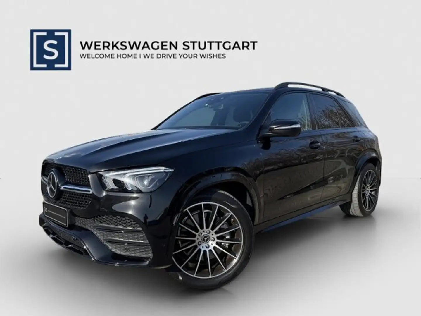 Mercedes-Benz GLE 350 GLE 350 de 4M AMG Night 21''AMG Dist Burme 360° Schwarz - 1