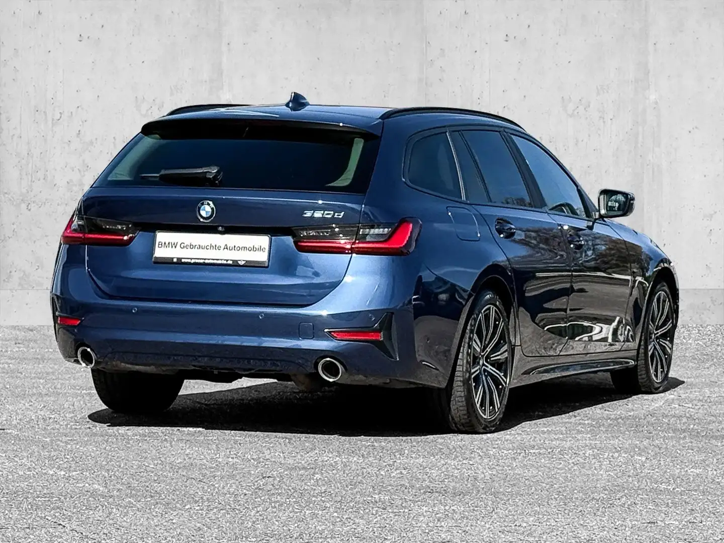 BMW 320 d HUD ACC AHK RFK NAVI Standh. Laser DAB Blu/Azzurro - 2