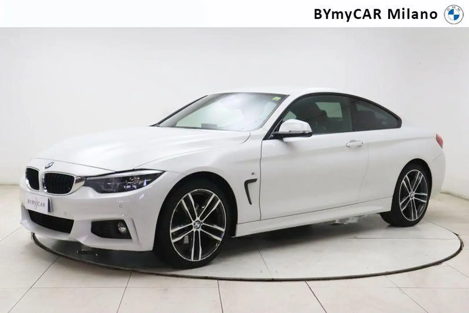 BMW 420 d Coupe xdrive Msport auto Bianco - 1