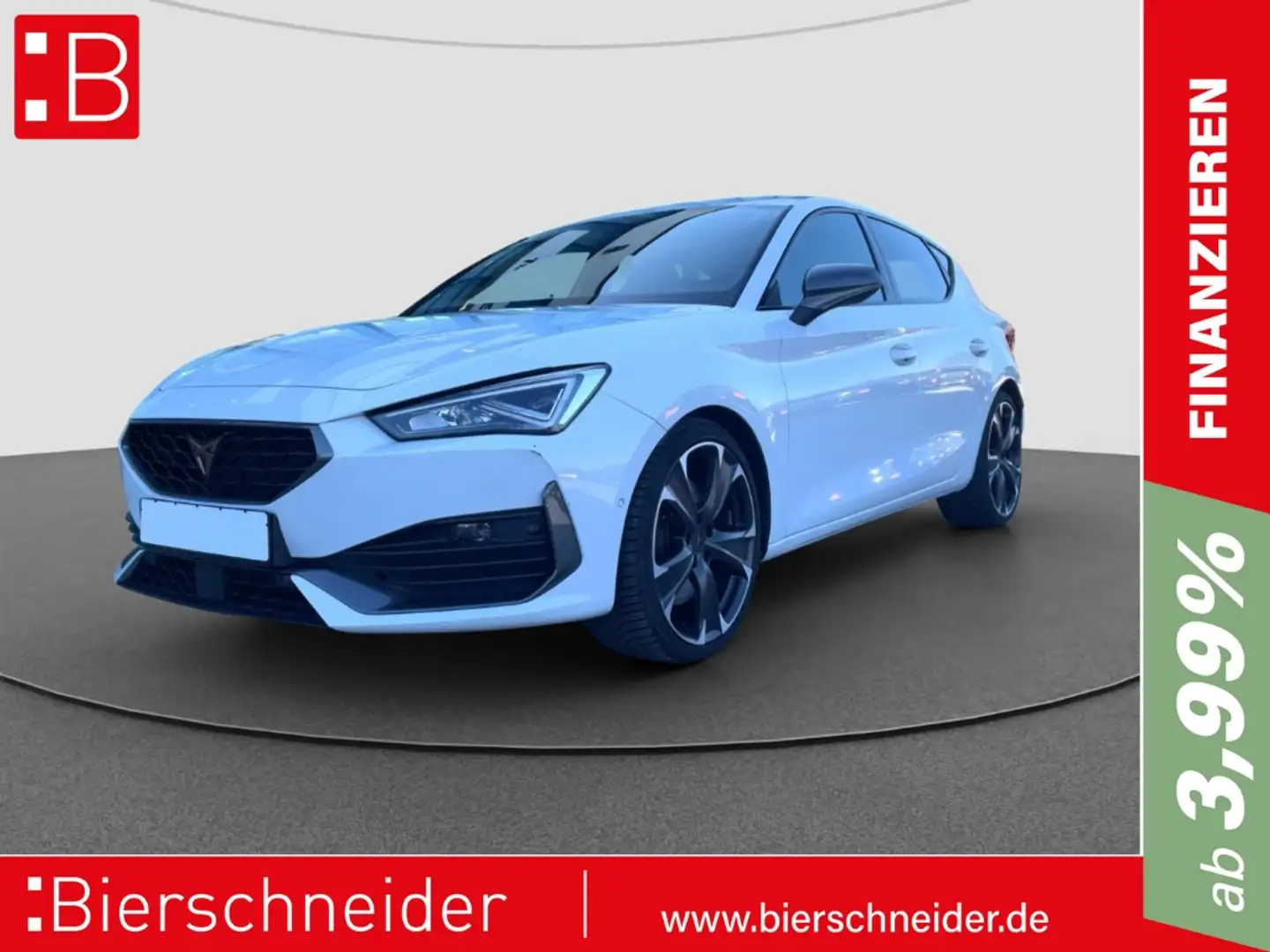 CUPRA Leon 2.0 TSI DSG VZ AB 292EUR NAVI KAMERA SHZ DCC Weiß - 1