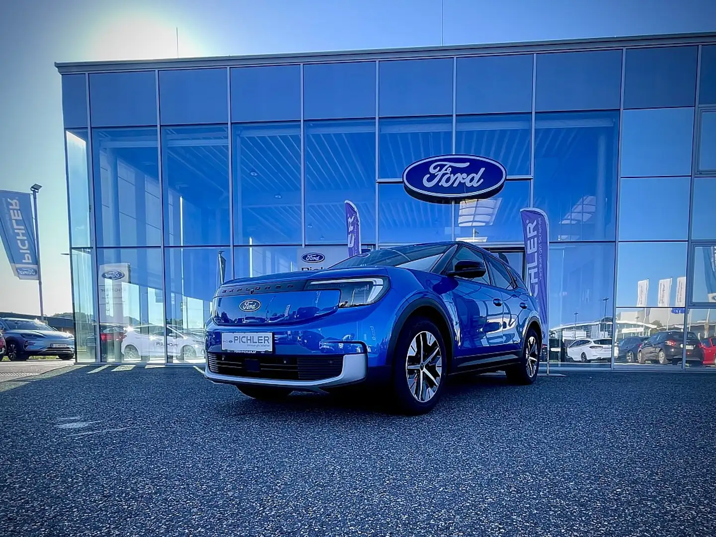 Ford Explorer EV 77kWh 286PS RWD VORFÜHRWAGEN AKTION Blau - 1