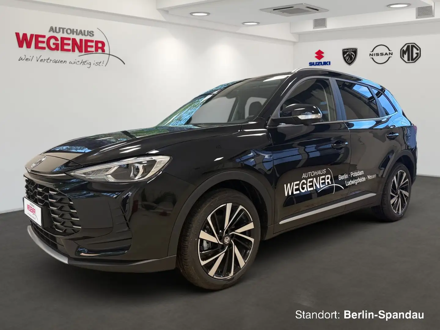 MG ZS Hybrid+ Luxury MY25 LED|360|Leder|Sitzhzg|ACC Schwarz - 1