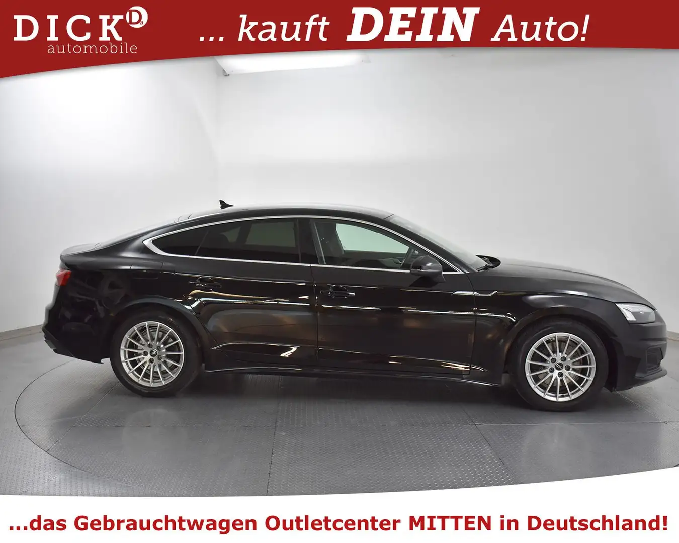 Audi A5 SB 35d VIRTU+MATRIX+NAVI+STDHZ+HEAD+ACC+AHK+ Schwarz - 2