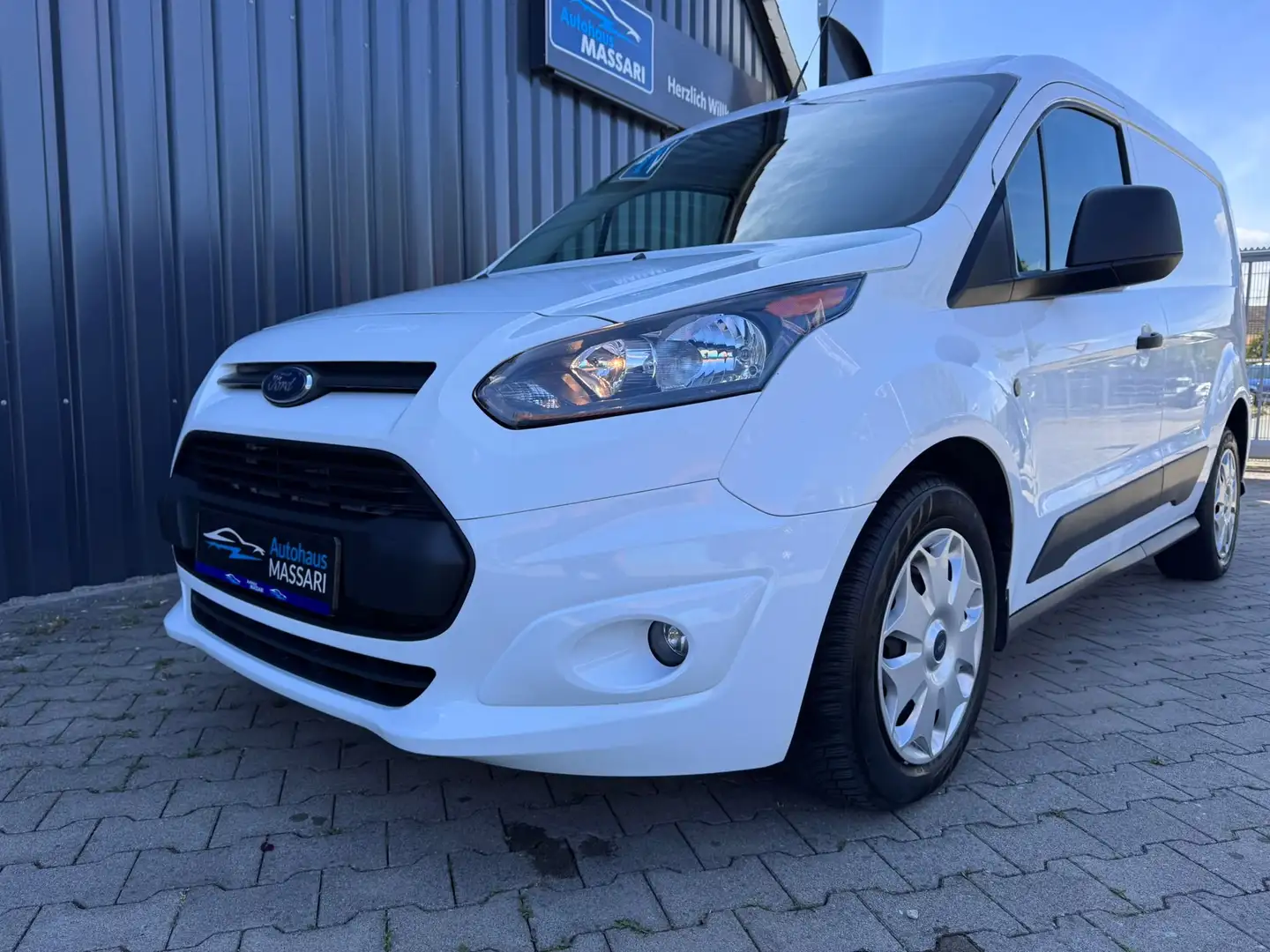 Ford Transit Connect Kasten Trend Klima, AHK, Allwetter, Bluetooth Weiß - 1