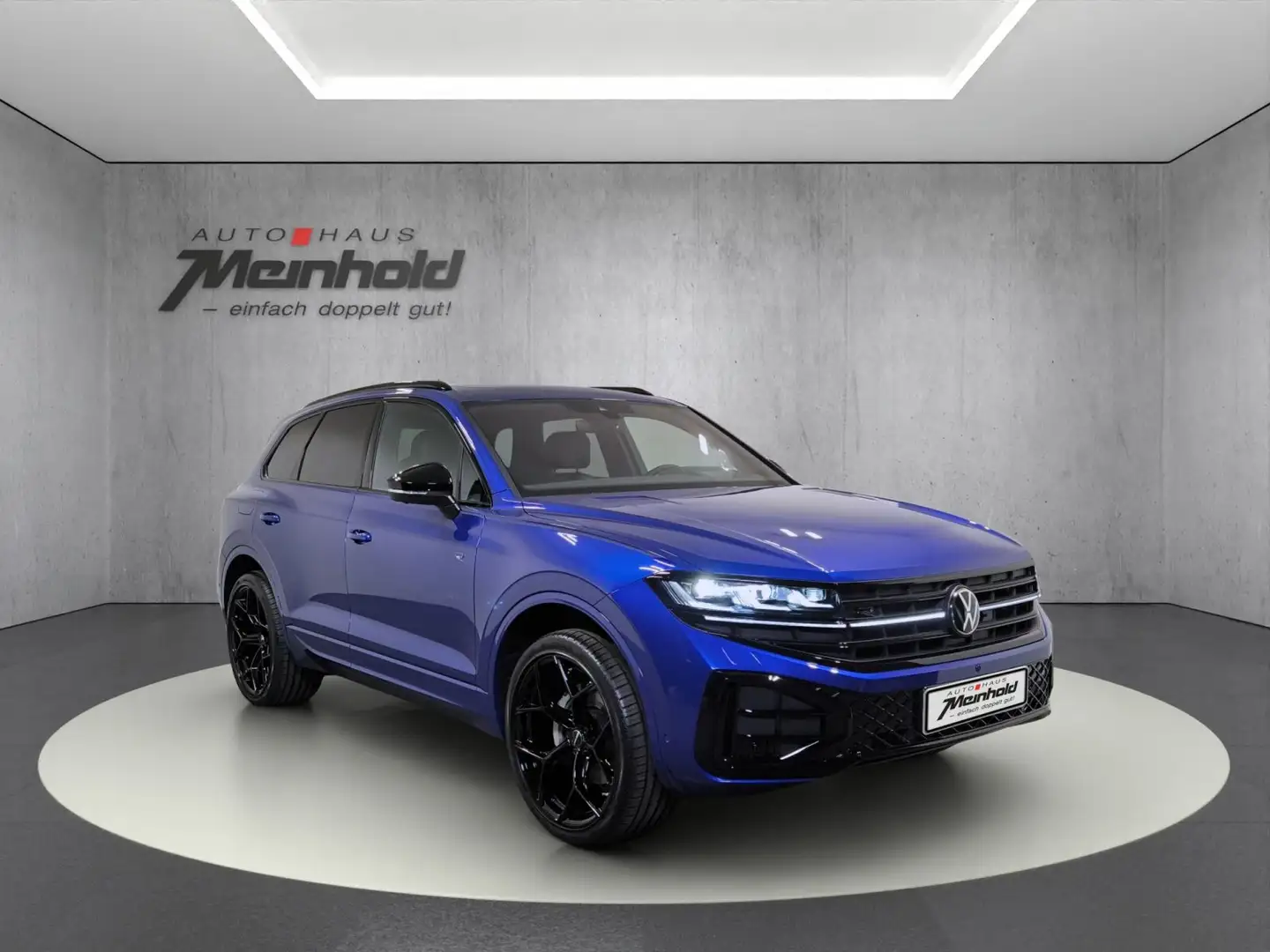 Volkswagen Touareg 3.0 TDI R-Line Black Style, Alu 22", AHK Blau - 2