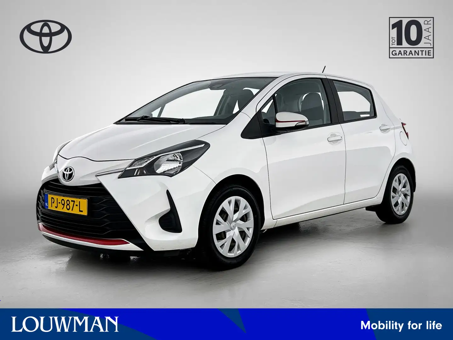 Toyota Yaris 1.0 VVT-i Comfort | NL auto | Dealeronderhouden | Wit - 1