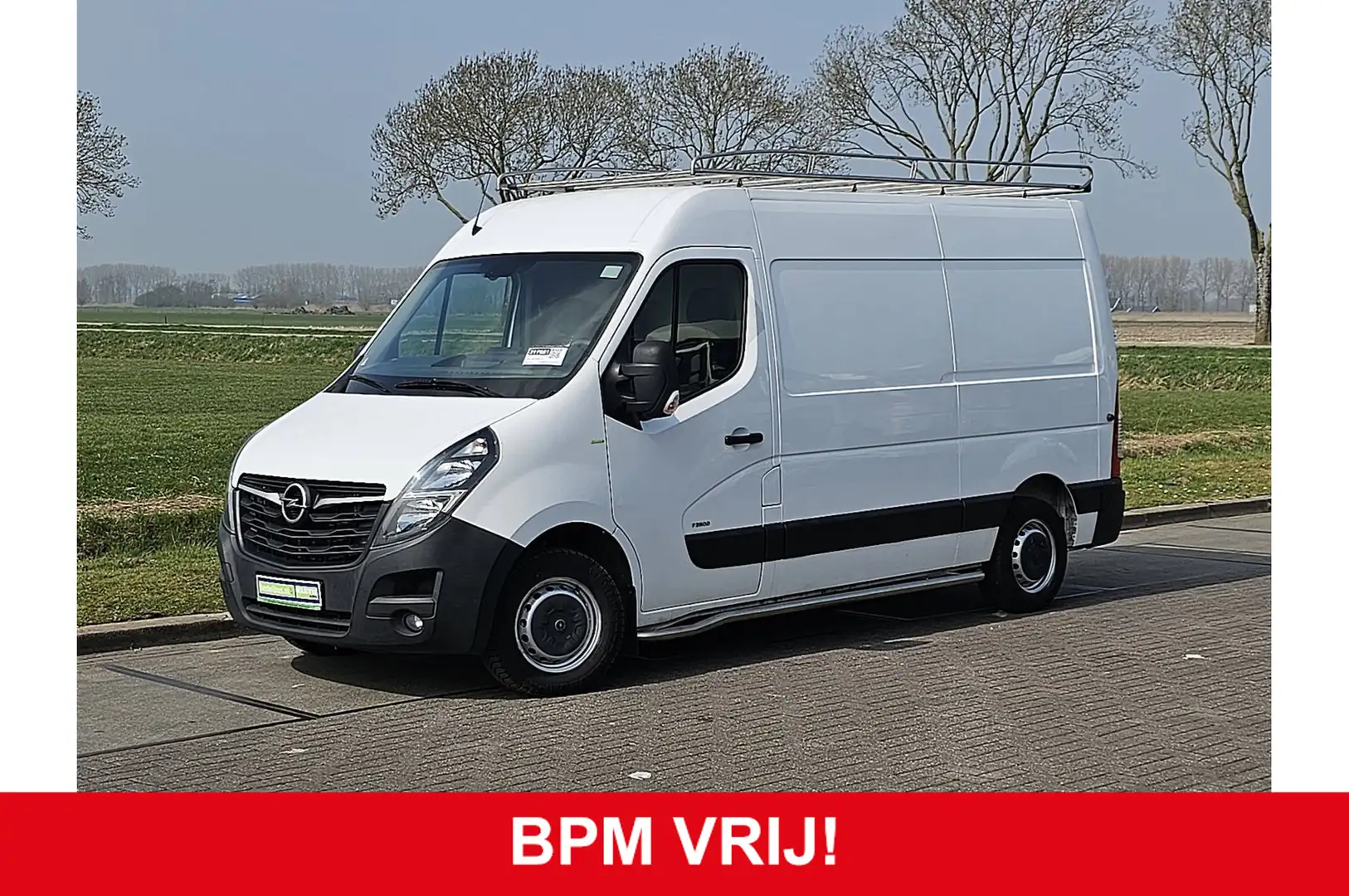 Opel Movano 2.3 Turbo L2H2 Imperiaal-Trap Airco/ECC Navi Trekh Wit - 1