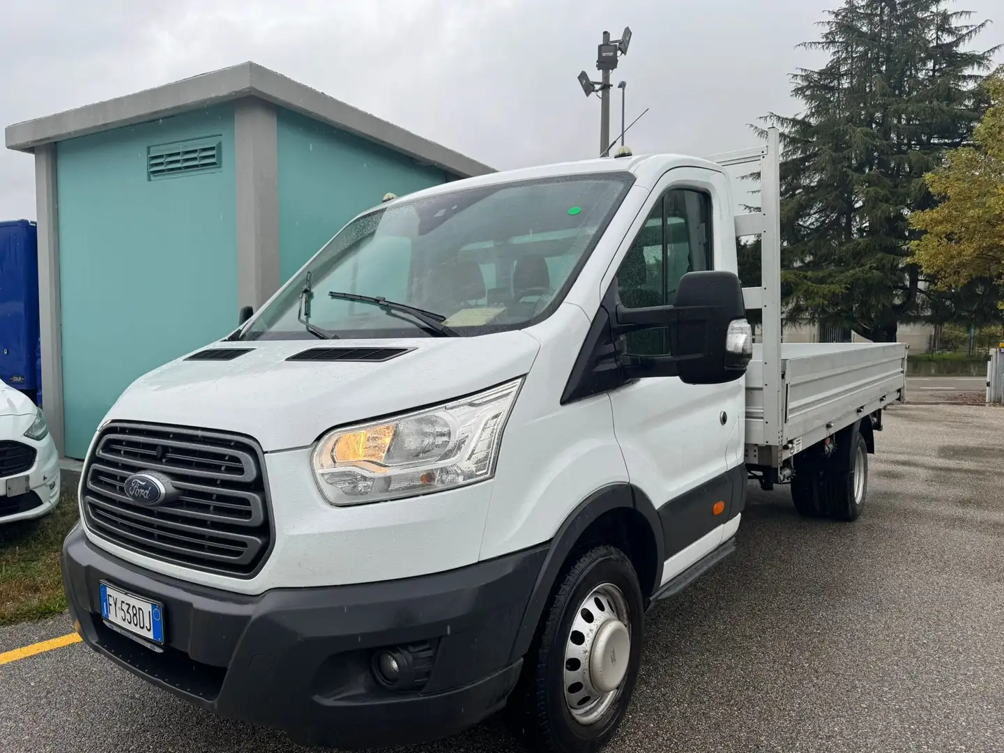 Ford Transit L4 130CV CASSONE Gemellato -FY538DJ Blanc - 2