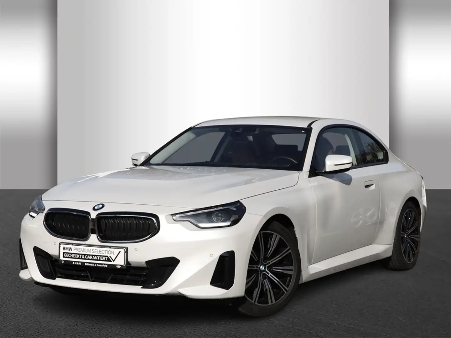 BMW 218 i Steptronic Coupe Klimaaut. PDC Wit - 2