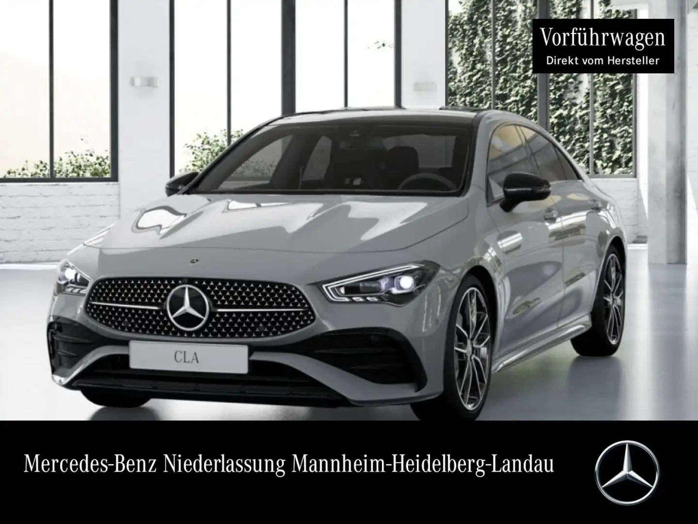 Mercedes-Benz CLA 200 AMG+NIGHT+PANO+360°+AHK+MULTIBEAM+TOTW+7G Grau - 1