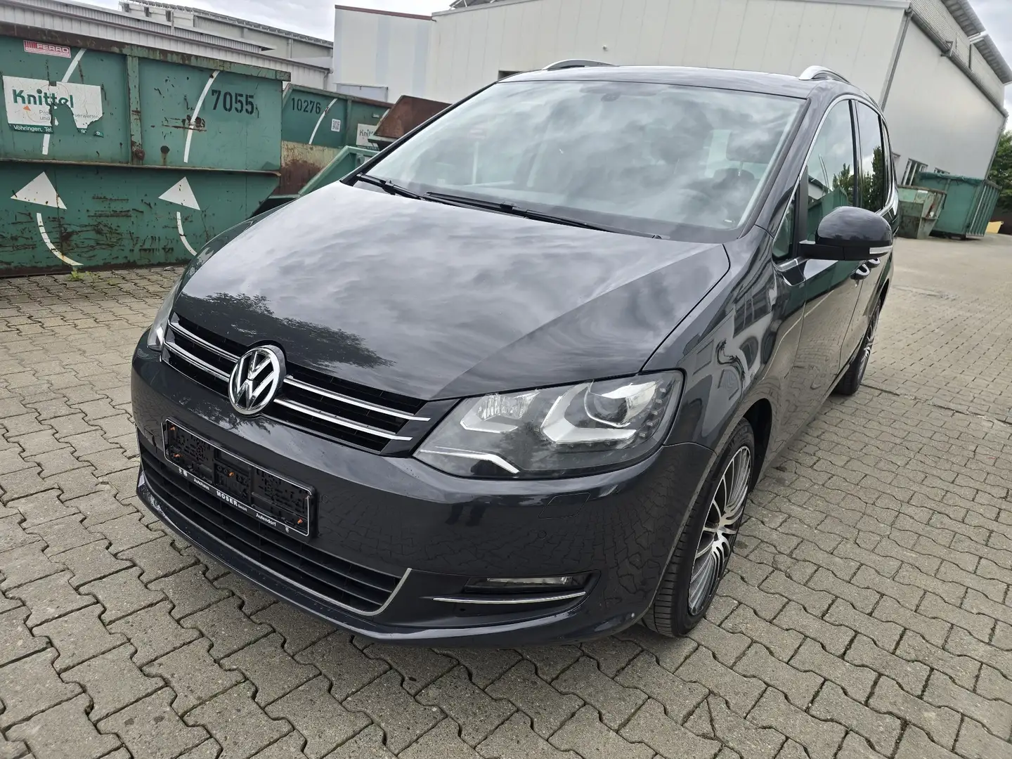 Volkswagen Sharan Highline BMT Gris - 1
