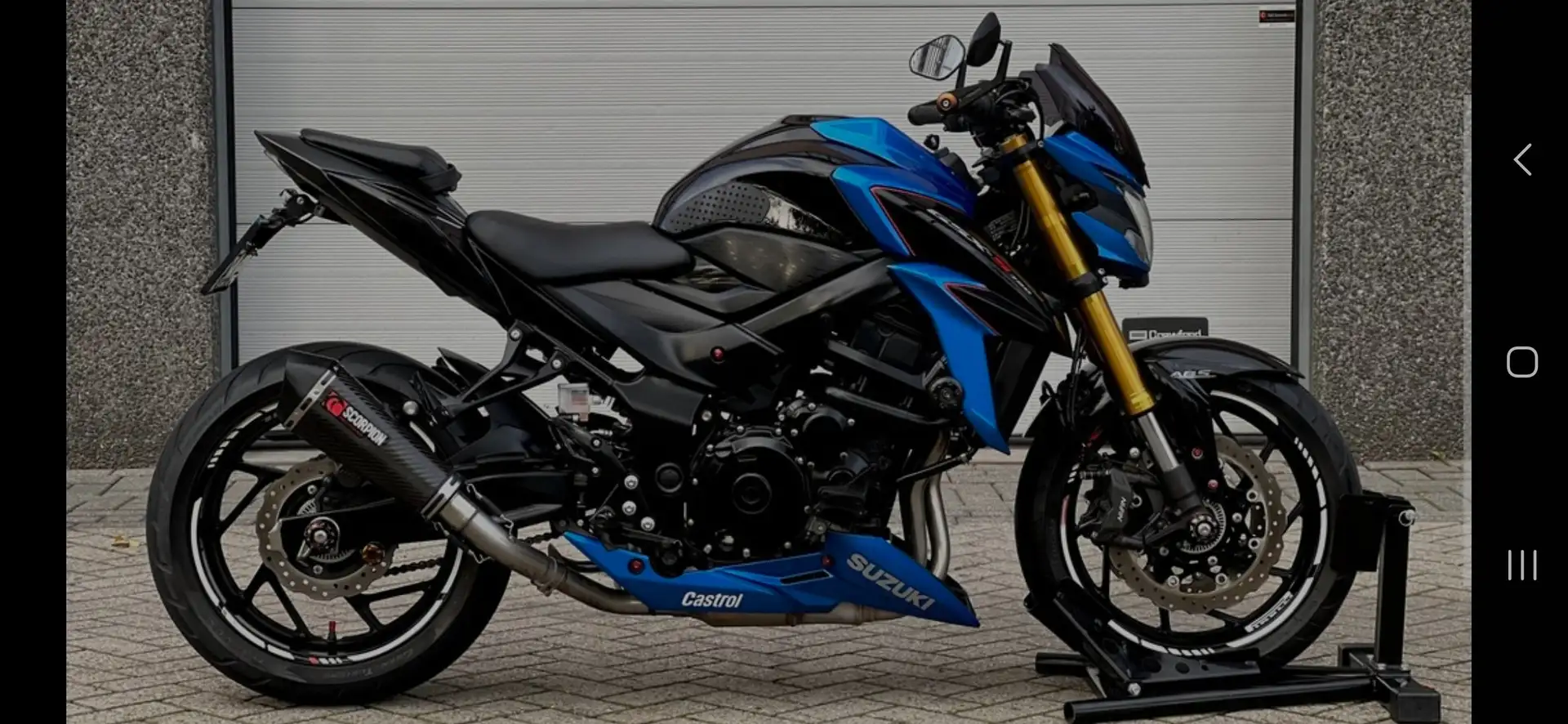 Suzuki GSX-S 750 Albastru - 2