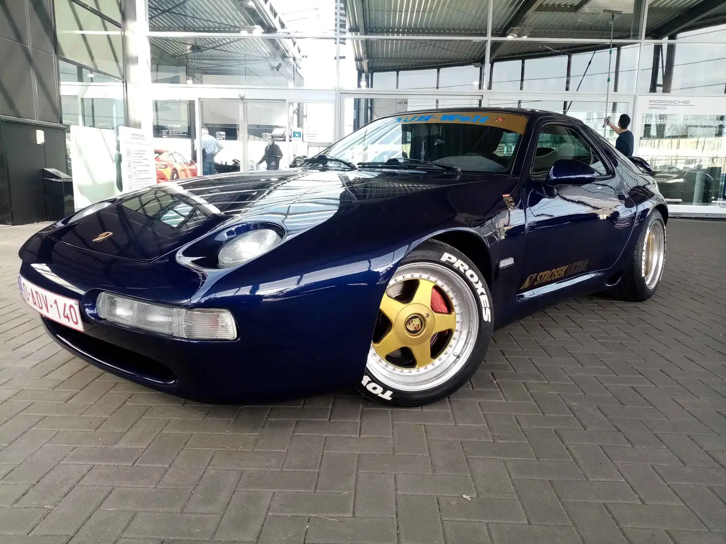 Porsche 928 s4 strosek ultra Azul - 1