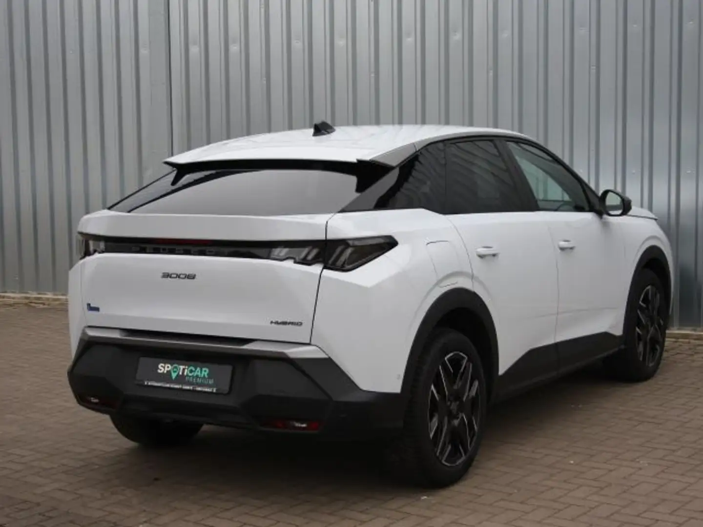 Peugeot 3008 Hybrid 136 e-DSC6 Allure Weiß - 2