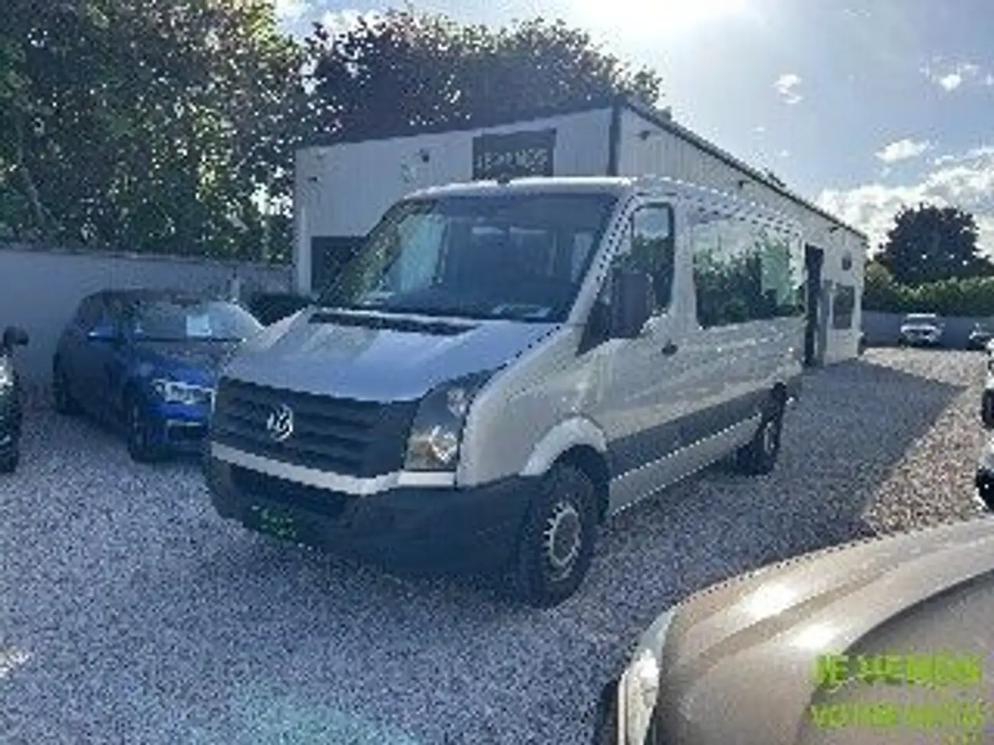 Volkswagen Crafter 2.0 TDI 163CH 9 PLACES 1ERE MAIN Gris - 2