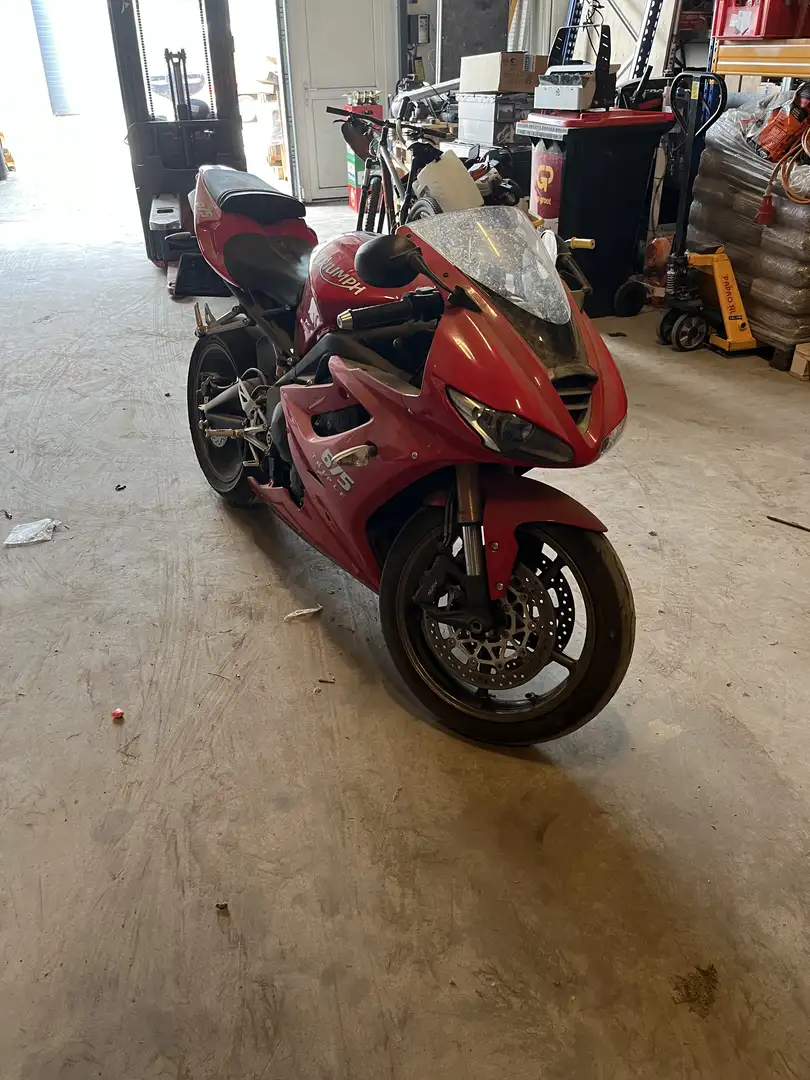 Triumph Daytona 675 Rood - 2