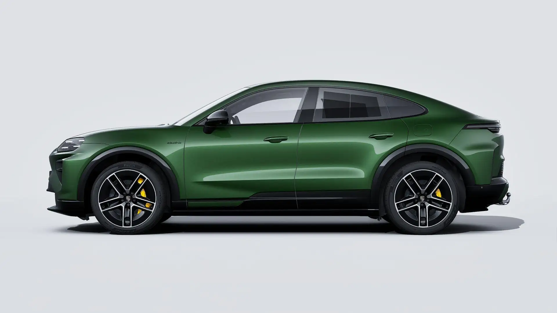 포르쉐 카이엔 Electric 2026 초록 사진 2