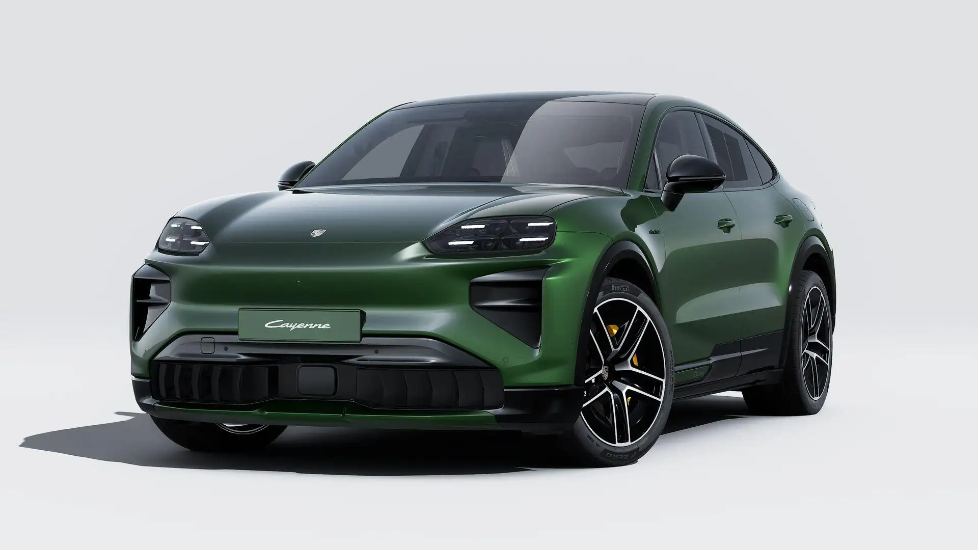 포르쉐 카이엔 Electric 2026 초록 사진 1