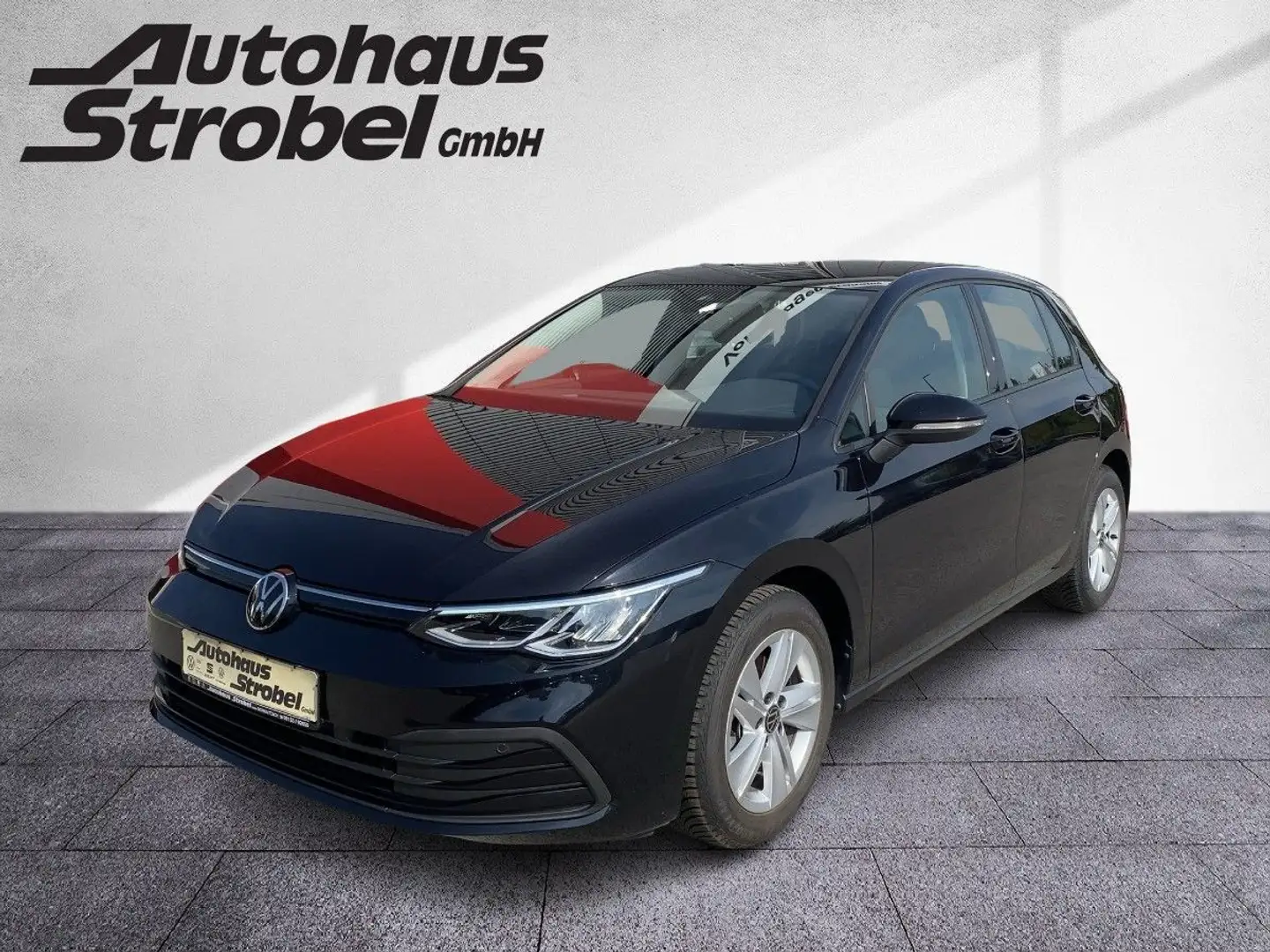 Volkswagen Golf VIII 1.0 TSI Basis AHK LED Climatronic Park Schwarz - 2