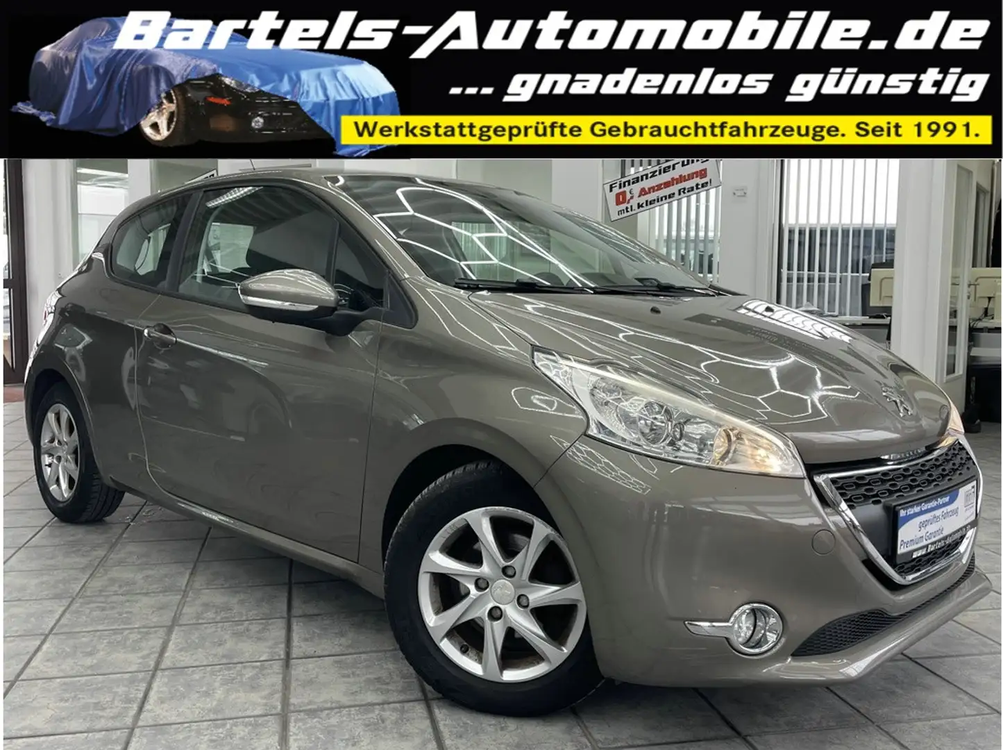 Peugeot 208 1.4 VTi Active, 2.Hand, Klima Grau - 1