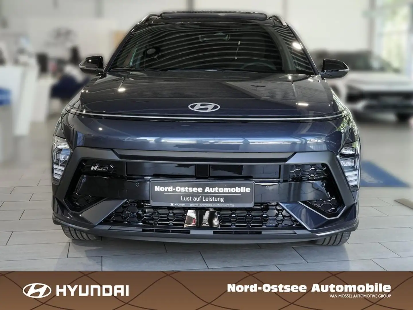 Hyundai KONA SX2 HEV N-Line  Glas-Schiebedach Blauw - 2