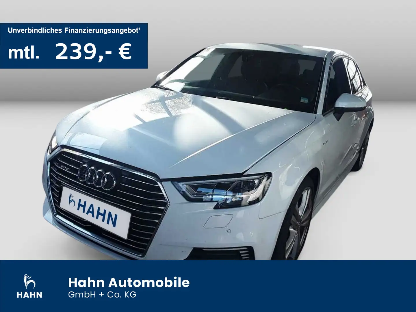 Audi A3 1.4TFSI e-tron Sportback Navi LED PDC ACC Blanc - 1