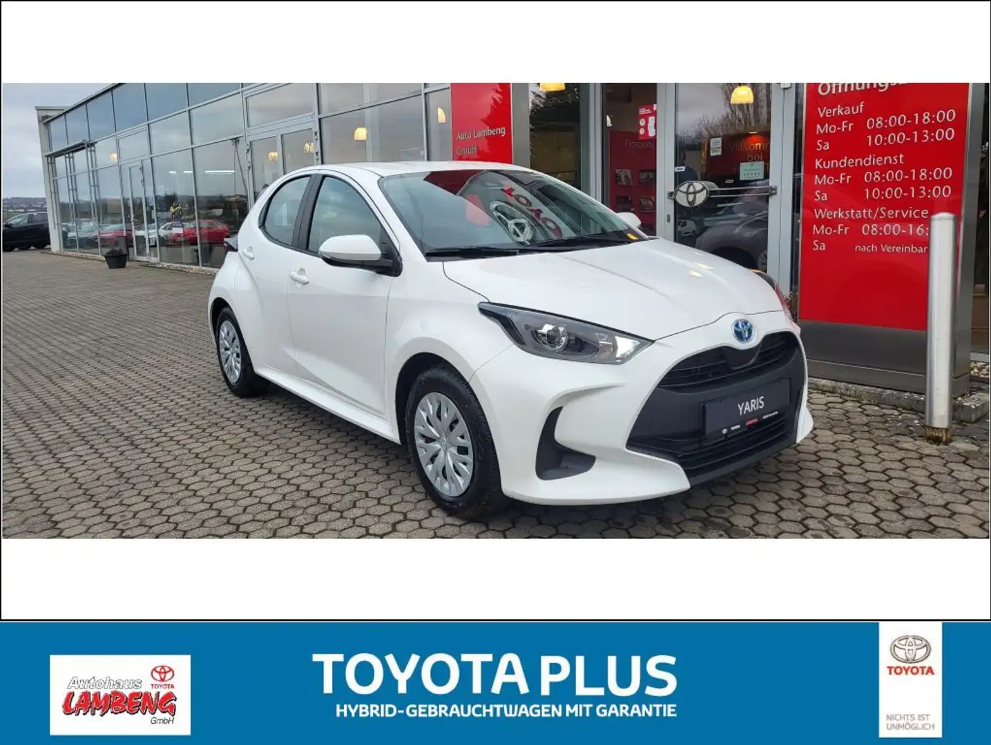 Toyota Yaris Hybrid 1.5 VVT-i Weiß - 1